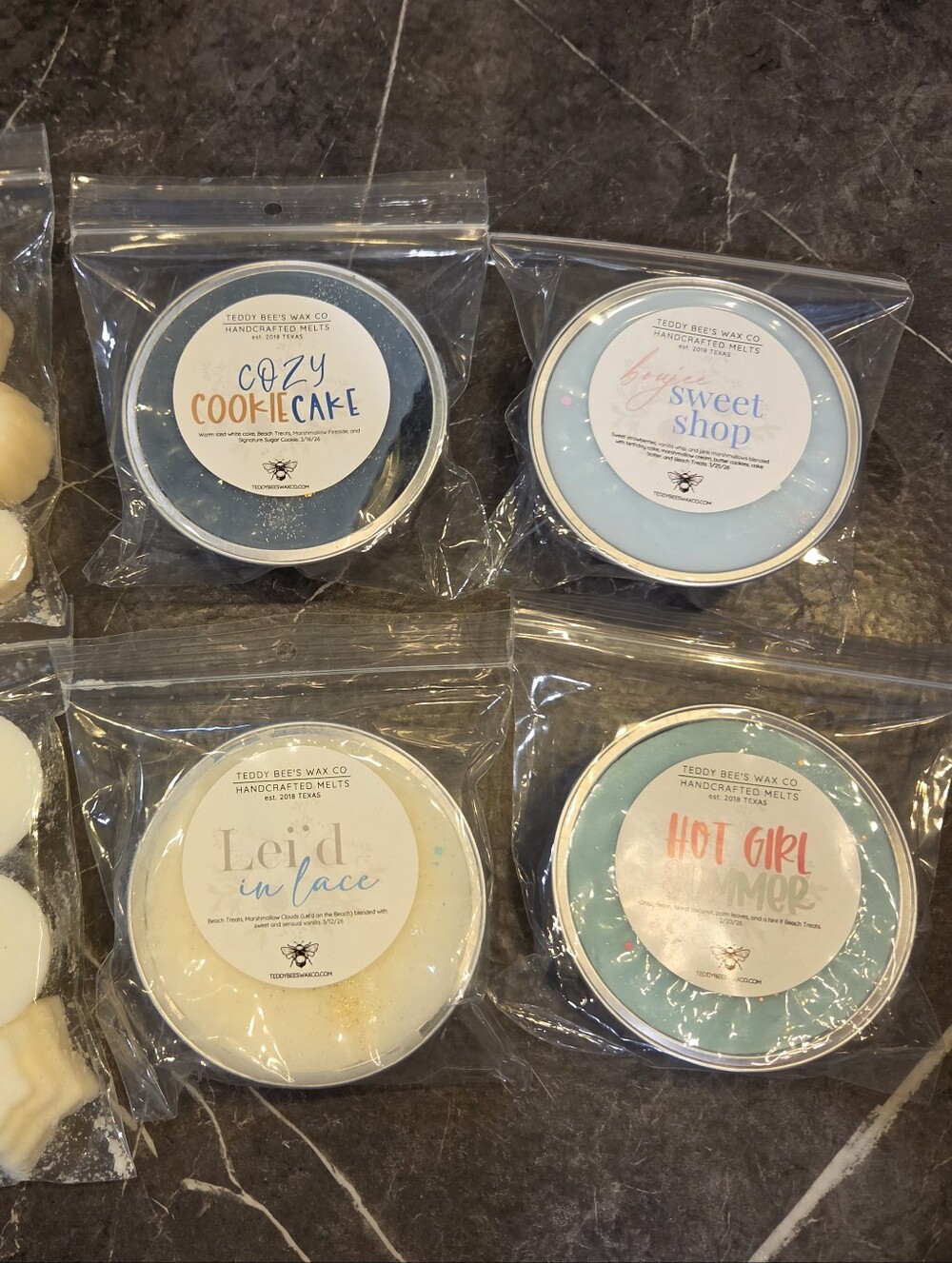 Teddy Bees Vendor Wax Melt Lot